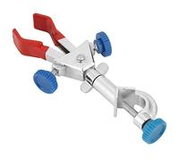 Pince De Laboratoire Double Régulateur, Support En Acier Inoxydable 304, Grande Taille 25cm - Réglage Précis, Fixation Solide, Usage Pour Flacon Et Condenseur (Petite taille pour poignée incurvée)