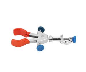 Pince De Laboratoire Double Régulateur, Support En Acier Inoxydable 304, Grande Taille 25cm - Réglage Précis, Fixation Solide, Usage Pour Flacon Et Condenseur (Grande taille pour poignée droite)