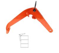 Pince de Levage de fût de Type C, capacité de 1 300 LB, Pince Droite pour fût d'huile, lève-fût Vertical pour Couvercle de fût de 55 gallons, Outil de Levage Robuste