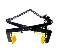 Pince de levage de plaque robuste avec coussinets en caoutchouc antidérapants pour une manipulation du granit et un levage sûr