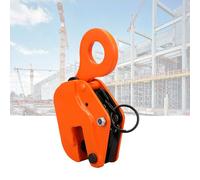 Pince de levage de plaque robuste - Capacité de charge de 5 tonnes, levage vertical horizontal universel pour une manipulation sûre