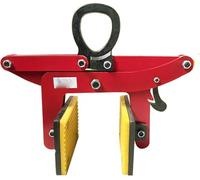 Pince de Levage de Plaque Verticale, Poids de levage 350 kg 390 kg 500 kg, pinces de pavage verticales for granit/pierre/plaques d'acier/marbre(L: Opening 6-12cm (2 3/8"- 4 3/4"))