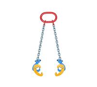 Pince de levage de tambour robuste - Capacité de 1000 kg - Écarteur de crochet vertical pour soulever et transporter des fûts d'huile en métal, outil de manipulation de tambour industriel