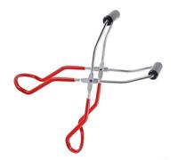 Pince de levage en acier inoxydable pour bocaux en verre, 22,5 cm, poignées antidérapantes, pince résistante à la chaleur pour la mise en conserve à la maison, la gelée et les bocaux à large ouverture