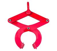 Pince de Levage en Tôle, Pinces de Levage, Pince à ciseaux simple en acier robuste, plaque de perçage for conteneur, outil de levage à crochet for chaîne de chariot élévateur(1T)