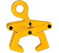 Pince de levage for plaques en acier allié robuste - Pince verticale ronde for faciliter le déplacement des fûts, for applications industrielles(D2)