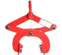 Pince de levage for plaques en acier allié robuste - Pince verticale ronde for faciliter le déplacement des fûts, for applications industrielles(E1)