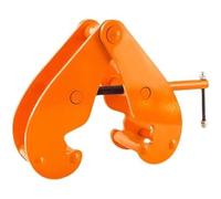 Pince de levage for poutre en acier avec bride à œillet, pinces verticales for le gréage, outil de serrage robuste for poutres en acier(5T/80-500mm)