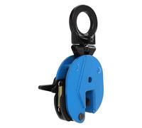 Pince de levage industrielle pour plaques d'acier - Lève-plaque 2T - Moyen de support de charge - Pince de levage pour plaques d'acier - Utilisation verticale et horizontale - Atelier - chantier de