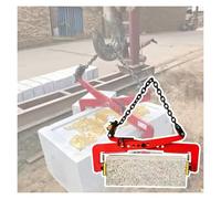 Pince de Levage pour Granit, Pince de Levage pour Matériaux En Granit, Pinces de Levage À Large Ouverture En Acier Allié pour Pierre, Brique/Plaque D'Acier