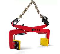 Pince de levage réglable robuste pour une manipulation et un transport sécurisés des blocs de béton et de la pierre, pince verticale pour un levage efficace