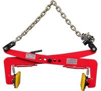 Pince de levage robuste en plaque d'acier en marbre épaissie, adaptée au transport de matériaux en pierre.(17inch)