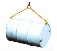 Pince de Levage Verticale pour fûts de 30 à 55 gallons, capacité de 1000 LB, Crochet de Levage Robuste pour fûts d'huile, Pince en tôle pour Une manutention Efficace des