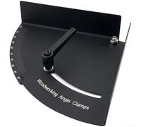 Pince de localisation d'angle réglable pour le travail du bois, rapporteur en acier inoxydable avec plage de 22,5 à 180 degrés, pour marquage calibré de précision de 22,5 à 180 degrés (45-90 degrés)