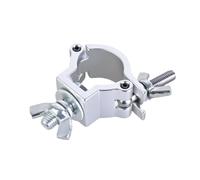 Pince de lumière de scène en aluminium pour une capacité, White | Fermes Robustes