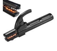 Pince de maintien à mâchoire lourde en cuivre avec poignée souple, support d'électrode de soudage 300 AMP for outils de soudage à l'arc MMA, accessoires, 1 pièce(Copper weighs 58g)