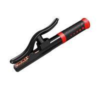 Pince de maintien de la terre à souder en cuivre - Nonslip - Motif losange - Support d'électrode de pin avec isolation thermique - Support d'électrode en cuivre renforcé