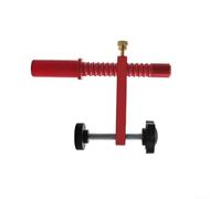 Pince de maintien en aluminium pour le travail du bois avec butée d'établi pour une utilisation sur établi offrant un serrage fiable et rapide pour les travaux de menuisier (20 mm)