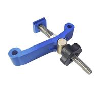 Pince de maintien en T pour le travail du bois 20 mm Trou de bureau pour chiens Gabarits de serrage fixes pour établis Bloc de serrage fixe Pince de maintien