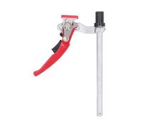 Pince de Maintien pour Chien D'établi, Base de 20mm, Rail de Guidage 13.5x6.5mm, Pince de Table à Cliquet à Dégagement Rapide pour la Fixation D'établi