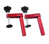 Pince de maintien pour le travail du bois avec construction en aluminium et butée d'établi pour un serrage stable sur établi Fonctionnement rapide Convient pour les tailles de 19 mm 20 mm (20 mm)