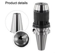 Pince de mandrin BT avec support à trois griffes auto-serrant pour une prise en main sûre du foret, construction en acier trempé et longue durée de vie (BT50-APU16-110L)