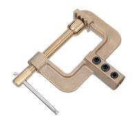 Pince de Masse de Soudage en Laiton, Modèle G à Vis, Robuste | Connexion Fixée Solide, Ressort Renforcé, Contact Épais, pour Profils Acier et Plaques, Atelier
