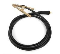 Pince de masse en laiton pour soudage TIG 260 A, pince de terre pour poste à souder MMA ARC, câble robuste de 3 mètres et 25 mm² avec fiche 16-25, adapté aux chantiers navals, aux