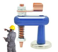 Pince de Masse Magnétique Soudure - Aimant de Soudage Résistant | Outil Professionnel de Fixation, Tête Magnétique Précise pour Réparation Auto, Artisanat, Projets DIY