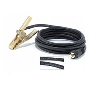 Pince de masse OMEGA 4 en laiton + câble longueur 4 m -connecteur 13 mm²