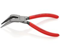 Knipex 38 71 200 pour l'électronique et la mécanique de précision Pince plate à becs ronds coudée à 70° 200 mm