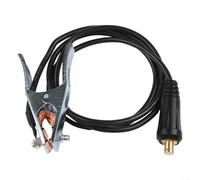Pince de mise à la terre 300 A pour machines MIG TIG, avec poignée ergonomique résistante à la chaleur et matériau ABS robuste pour une performance fiable (2 m)