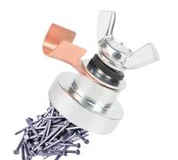 Pince de mise à la terre magnétique de soudage - Pince de mise à la terre à aimant puissant | Outil de mise à la terre à courant élevé 500 A | Outil de serrage magnétique en fonte et cuivre pour