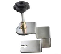 Pince de montage avant de tiroir pour installation de tiroir, gabarit réglable pour le travail du bois avec plaque en acier et pulvérisation électrostatique, 1 lot (B)