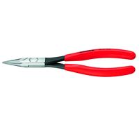 Knipex 28 21 200 pour l'électronique et la mécanique de précision Pince plate à becs ronds droite 20