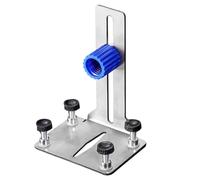 Pince de montage, pinces murales, support mural avec interfaces de 15 mm et 6 mm, support épais en acier inoxydable pour jardin de cheminée de garage