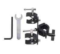 Pince de montage tellite rectangulaire Extérieur Portable RV Échelles Guarriler Accessoires de montage pour V2 V3 Mini Internet Kit Internet Aluminium Aluminium 3 Connector de