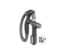 Pince de musculation à résistance réglable 10-100KG avec compteur - Noire