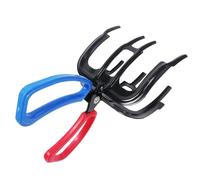 Pince de pêche - Pince de contrôle en métal antidérapante avec conception de pinces à griffes à 2 ou 3 dents, outil de manipulation sécurisé, accessoire de matériel multifonctionnel | Utilisation des