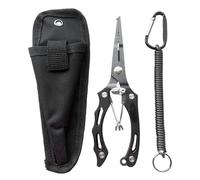 Pince de pêche pour eau salée | Outil pour enlever les hameçons à long nez et construction robuste | Extracteur d'hameçon pour pinces à pêche | pour boîte de pêche, bateau, perforation, travaux