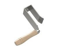 Pince de plafond en aluminium 1/2 pièces avec poignée en bois pour plaque de plâtre, montage sûr, pince de menuiserie légère