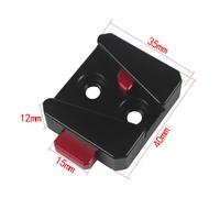 Pince de plaque à dégagement rapide,kit de commutation rapide,support de port en V pour Gopro 11,caméra d'action pour DJI Ronin RS,accessoires de stabilisateur de cardan - Type Part 1 of Type A