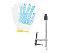 Pince de plaque de pression de bureau avec poignée ergonomique 16 mm 28 mm Ouverture en acier Dispositif de serrage pour les configurations d'usinage Pince de fabrication 160 mm Capacité (19 mm)