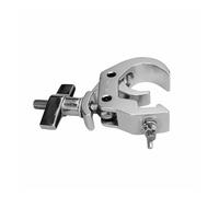 Pince de plate-forme rapide 250kg, pince de faisceau de lumière robuste 48-51mm, connecteur rapide adapté aux accessoires de scène en treillis F34(Silver)