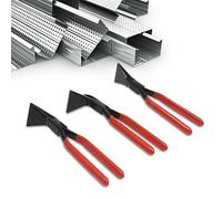 Pince de Pliage 45° et 90°,Pince à Border Droites Lot de 3 Multiprise Machine de Pliage en Métal,Pour Réparation Automobile, Plaque