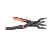 Pince de plomberie professionnelle pour une déconnexion facile des tuyaux interchangeables, plaques de 2,5 cm, 1,27 cm, en acier au carbone traité thermiquement, construction compacte de 23 cm pour