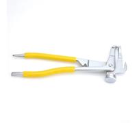 Pince de poids de roue en alliage d'acier pour poids à clipser - Fonction marteau d'équilibrage des pneus - Kit de réparation d'ouverture de 36 mm pour voiture, SUV, van - 24 cm