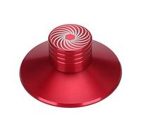 Pince de Poids de stabilisateur de Disque en métal de platines vinyles LP de Disque Vinyle de Platine Vinyle(Red)