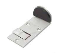 Pince de porte en acier inoxydable et butée avec fonction coupe-vent pour bloquer efficacement la porte et maintenir une installation double direction disponible (5 CM-R)