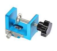 Pince de positionnement verticale pour montage de dispositif de rebond de porte d'armoire, épaisseur réglable de 0 à 40 mm avec manchons de guidage de perçage 6/8/10 mm, gabarit de fixation pour (A)